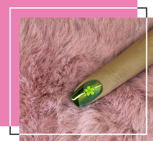 Green Garden Nails
